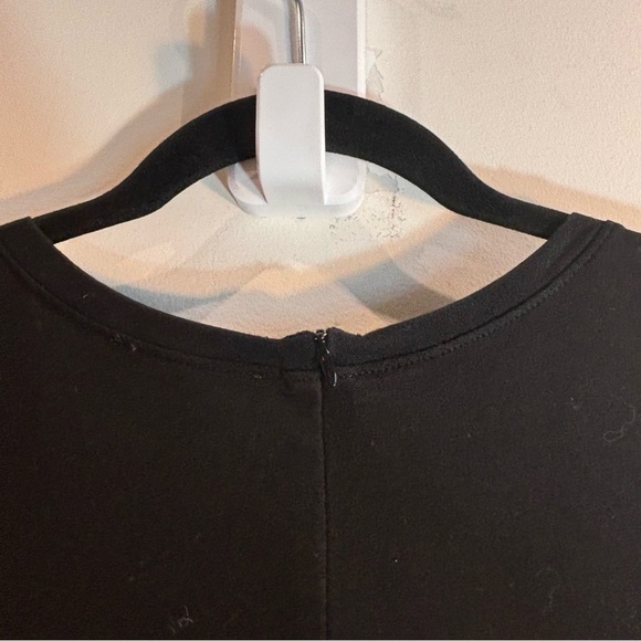 EILEEN FISHER Sz M Jumpsuit Wide Leg Cropped Short Sleeve Pockets Jersey Knit - Picture 9 of 13